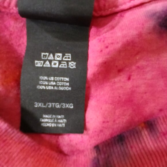 The Purple People Eater - Tie Dyed Hanes Beefy Pocket T - Picture 3 of 6